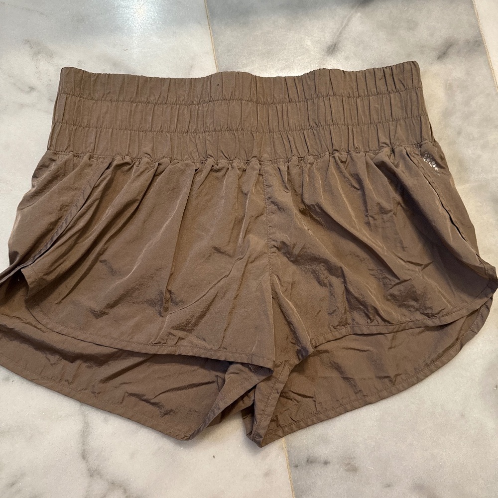 Free people x hatch maternity shorts